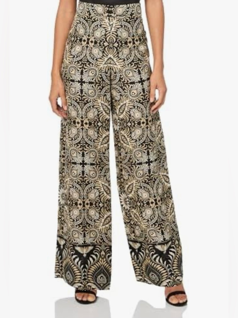 Kobi Halperin Andres Straight Leg Floral Linen Pants
